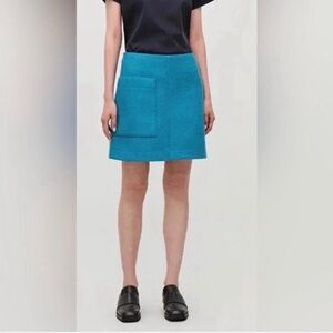 COS Wool Mini Skirt